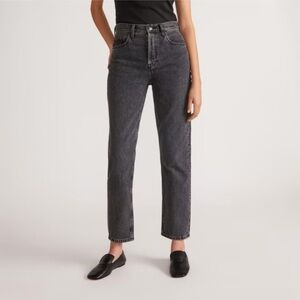 Everlane Cheeky Jean | Black 27 Crop